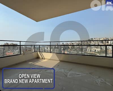 Open View, Brand New Apartment  - Antelias REF#RK124803