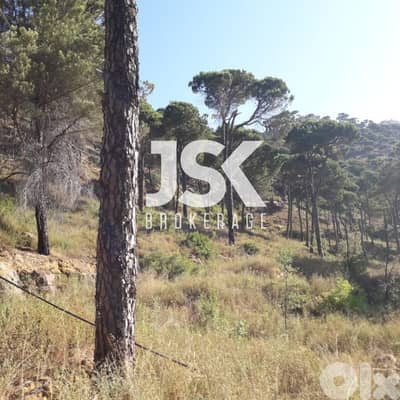 L18883 - 1,500 SQM Land For Sale in Choueir
