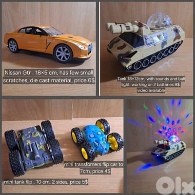 big collection of cars and toys
