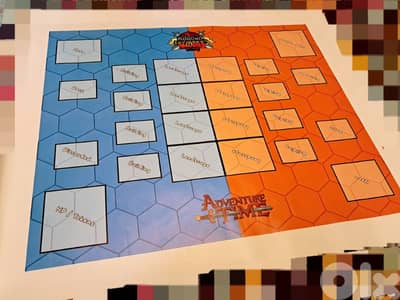 Adventure Time Card Wars Playing Mat