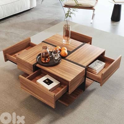 ikea coffee table with 4 drawers
