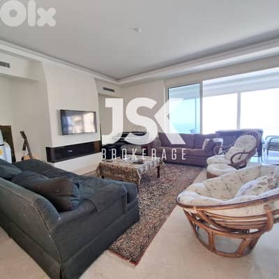 L18905 - Triplex Apartment with Panoramic Sea View For Rent in Harissa