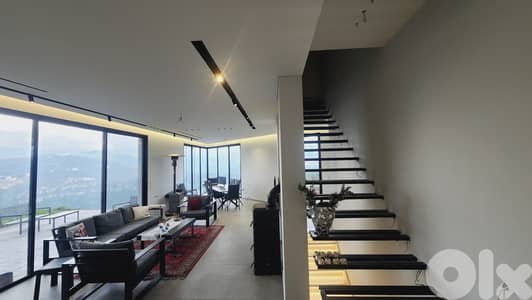 LUXURIOUS VILLA FOR SALE IN BEIT MERRY PRIME, PANORAMIC VIEW, (BM-247)