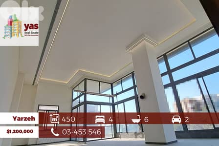 Yarzeh 450m2 | 100m2 Terrace | Triplex | Decorated | Pool | View | PA