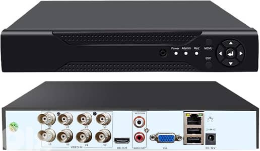 8 CHANNELS DIGITAL VIDEO RECORDER HDMI TCP - 2MP