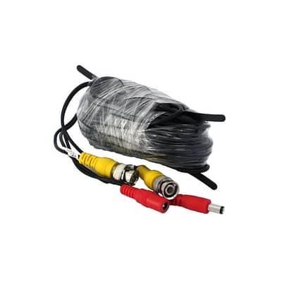CCTV CABLE COAX AND DC FOR CAMERAS