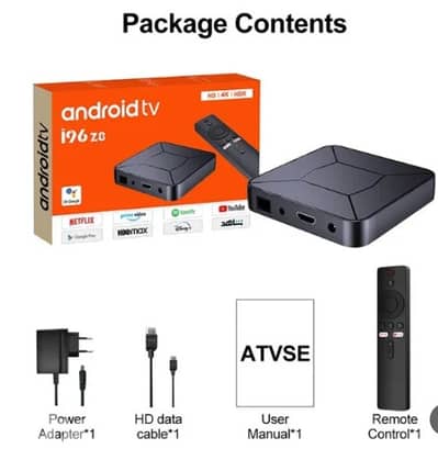 TV BOX ANDROID DEVICE I96-Z8