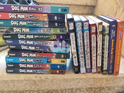 DogMan+ Diary of Wimpy kid+Awesome Friendly Adventure