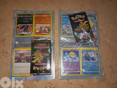 Pokemon cards album + cards
