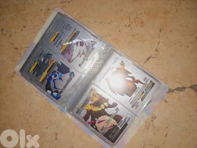 pokemon album + silver water proof cards