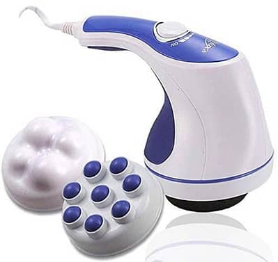 Relax & Spin Tone Massager – 4 Attachments for Pain Relief & Toning