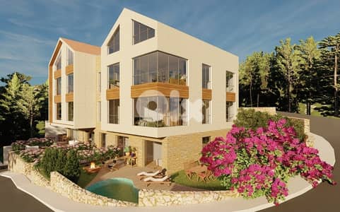 Chalet for sale in Tilal Al Assal/ Terrace/ Under Construction