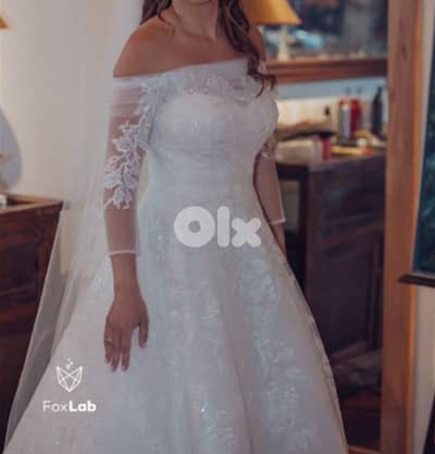 elegant customized wedding dress for sale