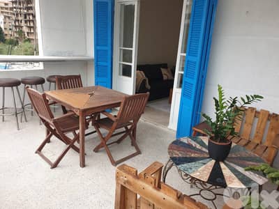 Apartment + Terrace for rent in Achrafieh شقة للايجار في الأشرفية