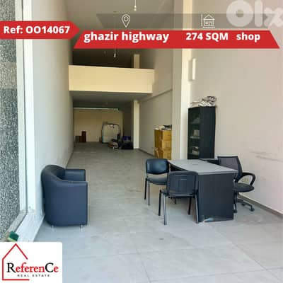 Shop for sale or rent in ghazir highway