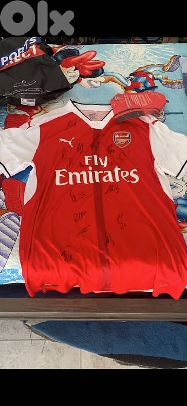 signed aresenal kit