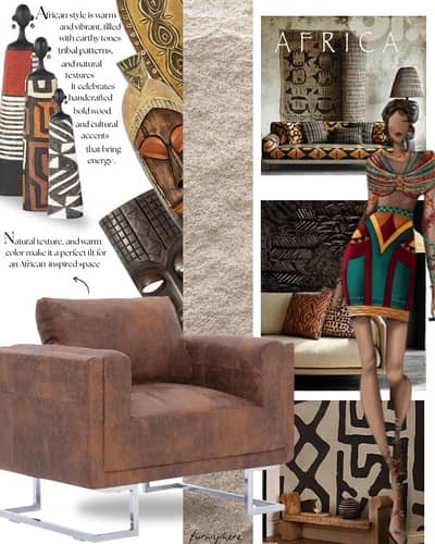 side sofa leather brown