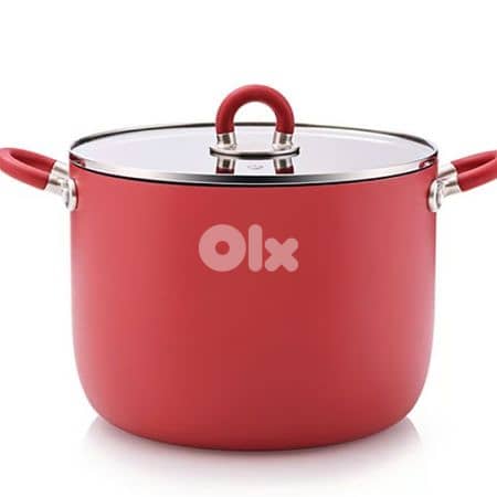 Masterpro by Alessi Sten High Casserole with Lid 5.1 L - طنجرة عالية 1