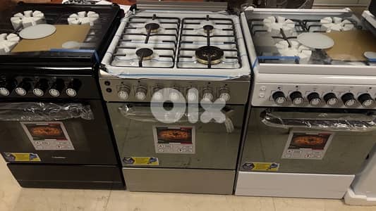 Goldstar 4 burners made in italy gas stove + gift airfryer