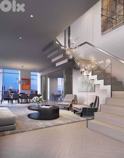 DUPLEX IN DOWNTOWN PRIME / SEA VIEW (250SQ) 2 MASTER BEDS , (BT-1211)