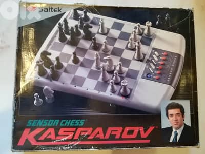 1991 Kasparov Vintage Sensor Chess inbox working