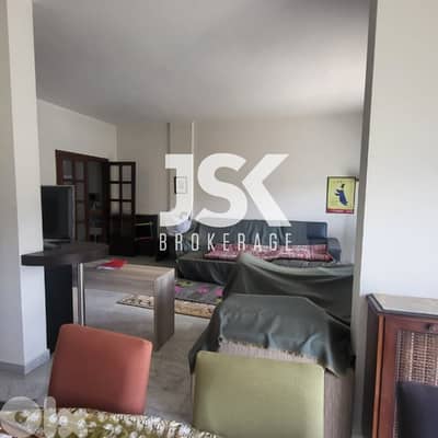 L19001 - Furnished 3-Bedroom Apartment For Sale in Ajaltoun