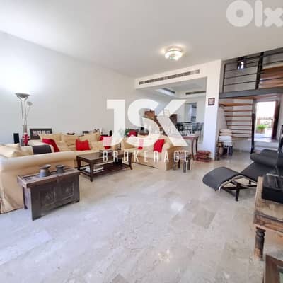 L19004-Duplex With Terrace For Sale in A Gated Community In Sahel Alma