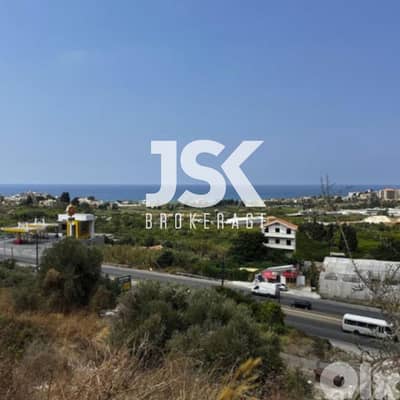 L19007 - Land With Panoramic Sea View For Sale in Batroun