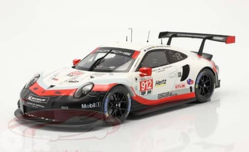 Porsche 911(991) RSR (24h Daytona 2018) diecast car model 1;18