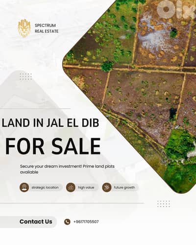 LAND FOR SALE IN JAL EL DIB PRIME SEA VIEW ZONE 30/90, (JD-161)
