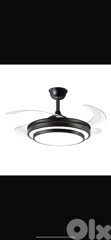 Elite Invisible Ceiling Lamp Fan