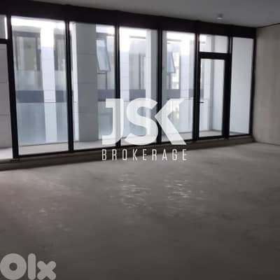 L19014 -Open Space Office For Sale In Waterfont Dbayeh