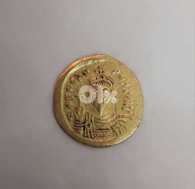 Byzantine  Gold coinSolidus  emperor Phocas year 602 AD weight 4.4 gr