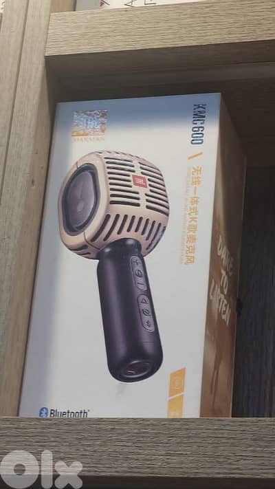 Jbl kMC 600 wireless Karaoke Microphone gold