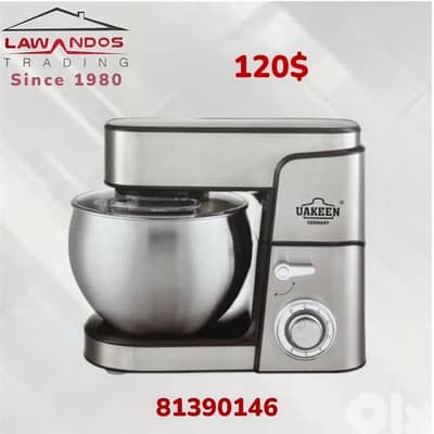 Stand mixer UAKEEN germany 1500w 7L