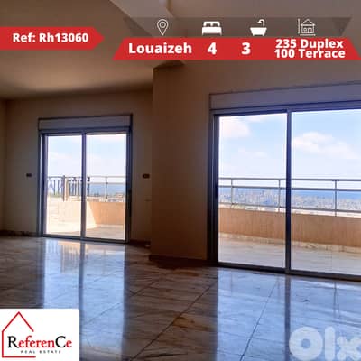 Duplex with terrace in Louaizeh for sale دوبلكس +تراس للبيع في اللويزة