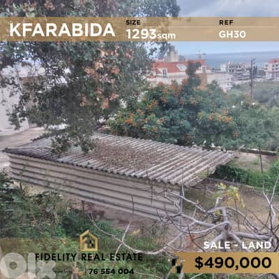 Land for sale in Kfaraabida GH30 أرض للبيع في كفر عبيدا