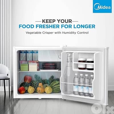 2.5Ft 45L Mini Top Mount Fridge