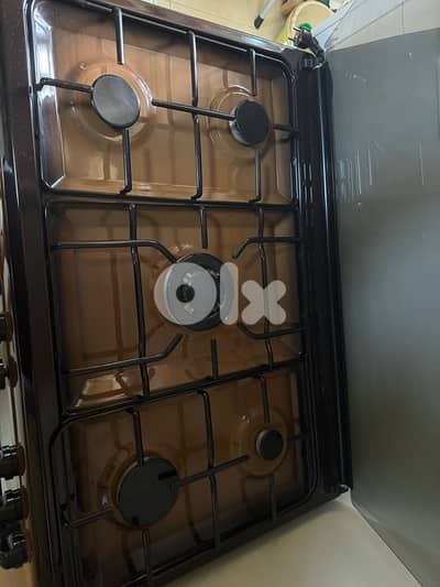 فرن غاز ٥ رؤوس ماركة كونكورد
