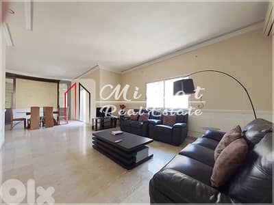 Rare Opportunity in Sassine–Spacious Furnished Apartment for Sale