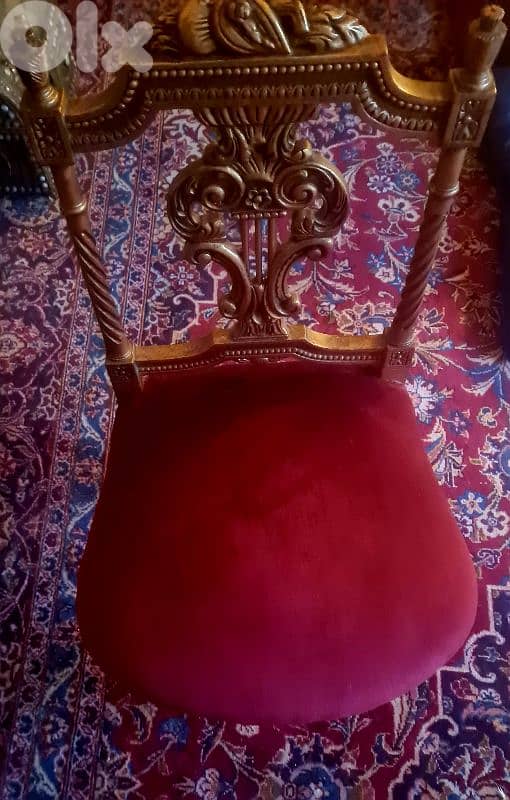 Baroque Table With Chair 2