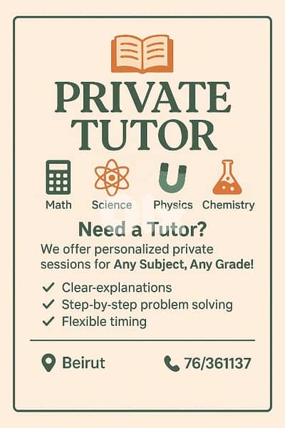 Private Teacher or online