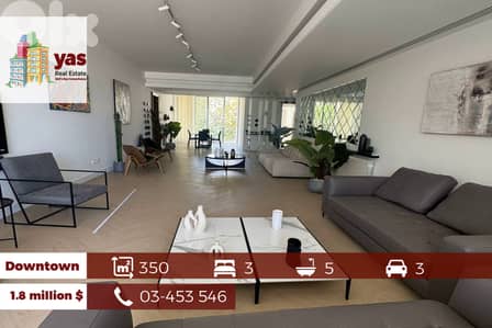 Downtown 350m2 | Luxury Building | Classy Area | OH