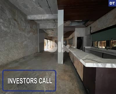 prime restaurant space available for rent in Mar Mikhael  REF#DT125618