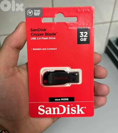 Sandisk cruzer blade 2.0 flash drive 32gb
