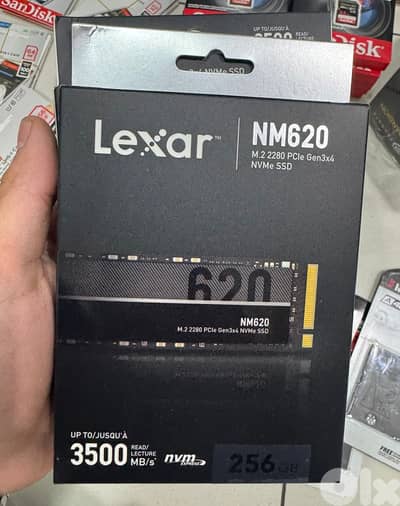 Lexar 256gb ssd NM620