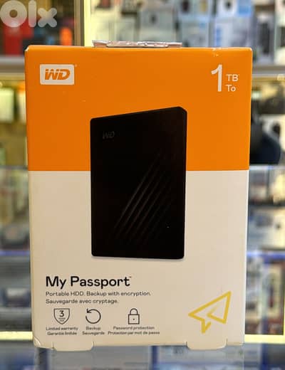 Western Digit My Passport hard disk 1tb Amazing & good offer