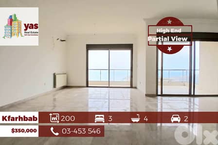Kfarhbab 200m2 |  High End | Partial View | Quiet Area | IV