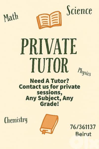 Private Teacher (also online)