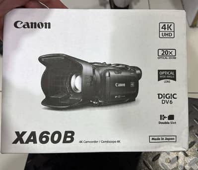 Canon 4k Camcorder XA60B